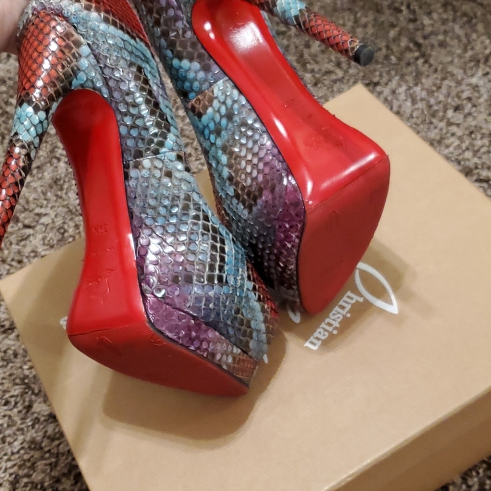 Christian Louboutin Palais Python - image 4